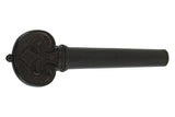 Tornillos barrocos GEWA de ébano, violines 4/4, tallados a mano, botón y anillo negros