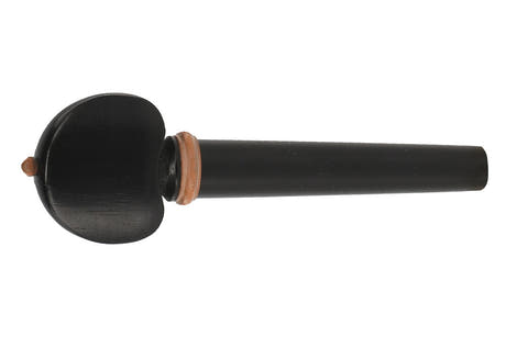GEWA Hill tornillos para violines de ébano, 4/4, botón beige, 4 uds.