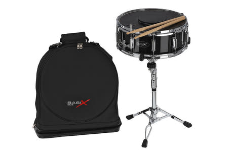 Basix set de inicio con caja de 14" x 5,5", soporte de hasta 90 cm