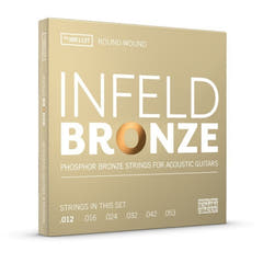 Thomastik-Infeld Strings for Acoustic Guitarra Infeld Bronze - Set .012-.053 (IBR112T)