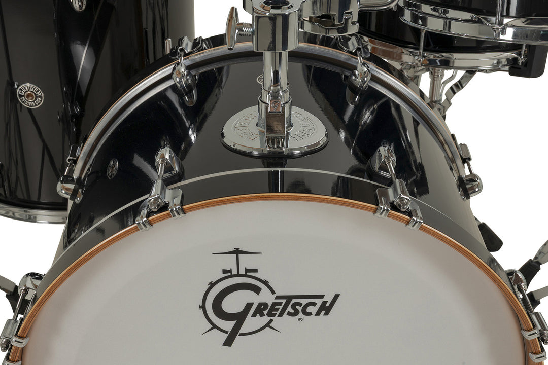 conjunto de cascos Gretsch Catalina Club - Piano Black (CC2-R424-PB)