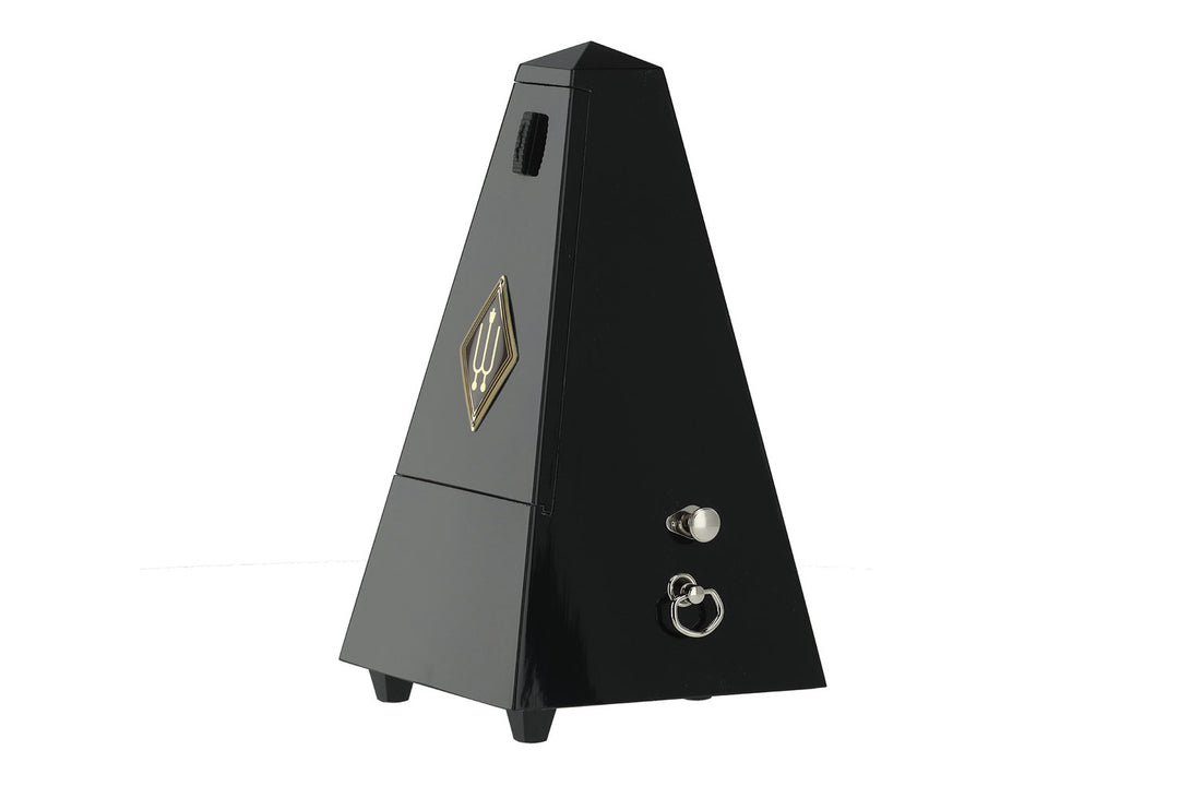 Wittner Metrónomo con forma de pirámide - Black. alto brillo 816