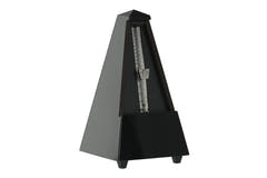 Wittner Metrónomo con forma de pirámide - Black. alto brillo 816