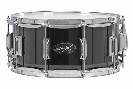 Basix Classic Wood caja 14" x 6,5", álamo, negra