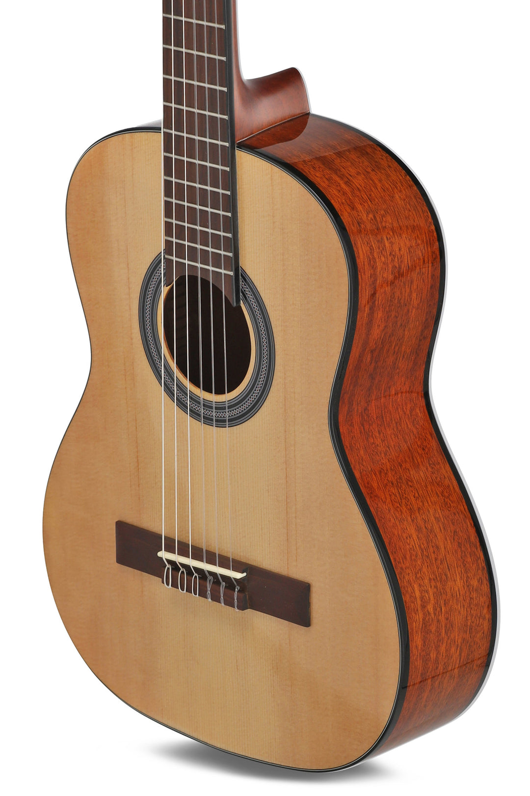 GEWA guitarra clásica Student Natural - tamaño 1/2 natural