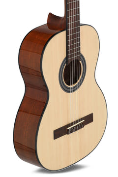 GEWA Guitarra clásica Student Natural - tamaño 7/8 natural