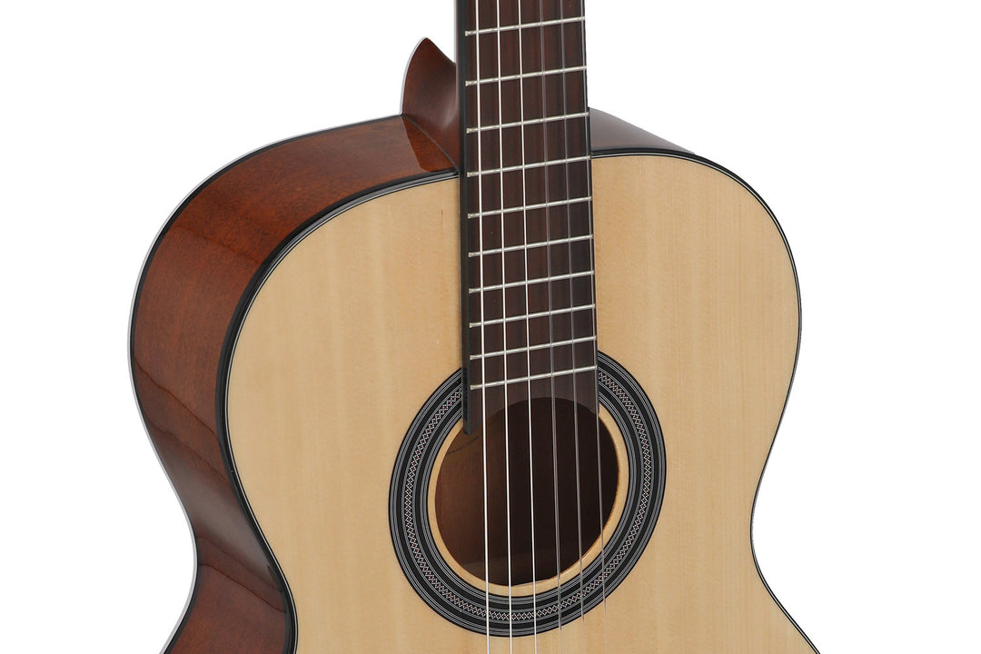 GEWA Guitarra clásica Student Natural - tamaño 7/8 natural