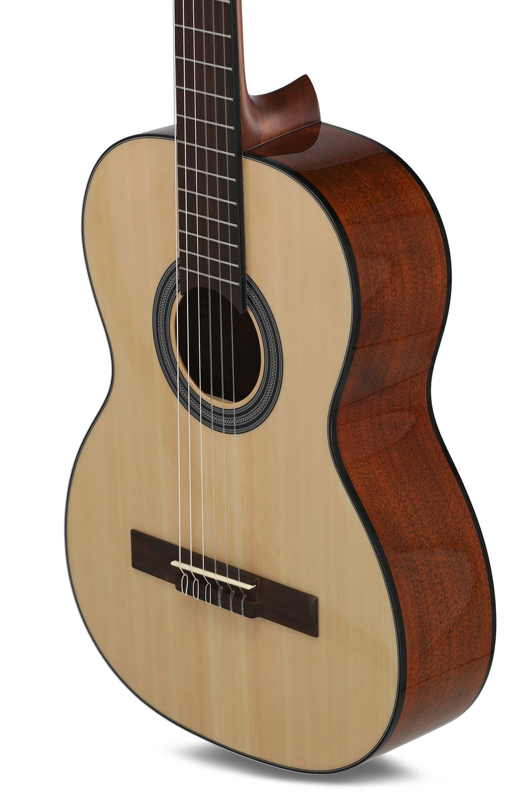 GEWA Guitarra clásica Student Natural - tamaño 7/8 natural
