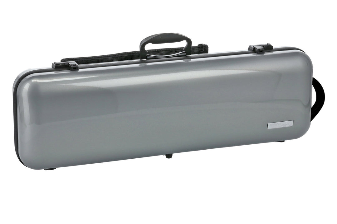 GEWA Estuche para Violines Air 2.1 - Silver metallic highgloss (con asa lateral)