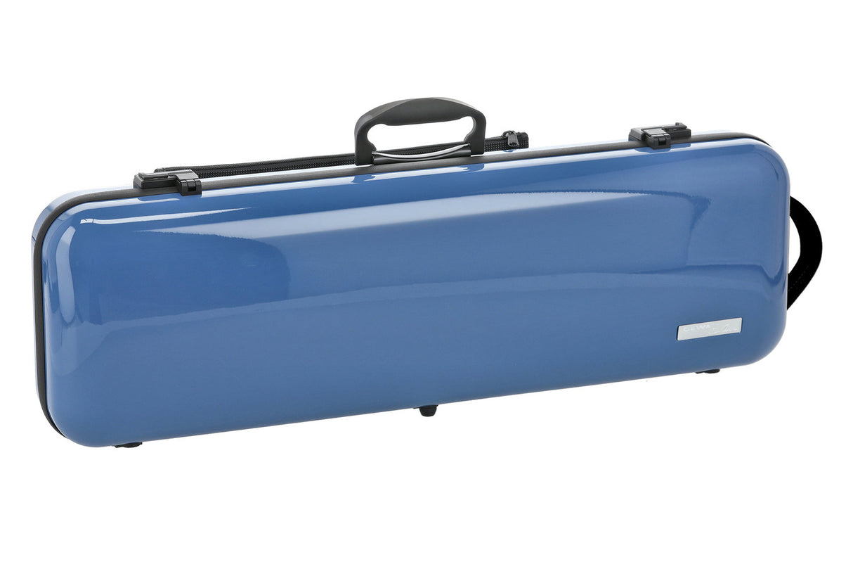 GEWA Violin case Air 2.1 - Blue highgloss (with side handle)