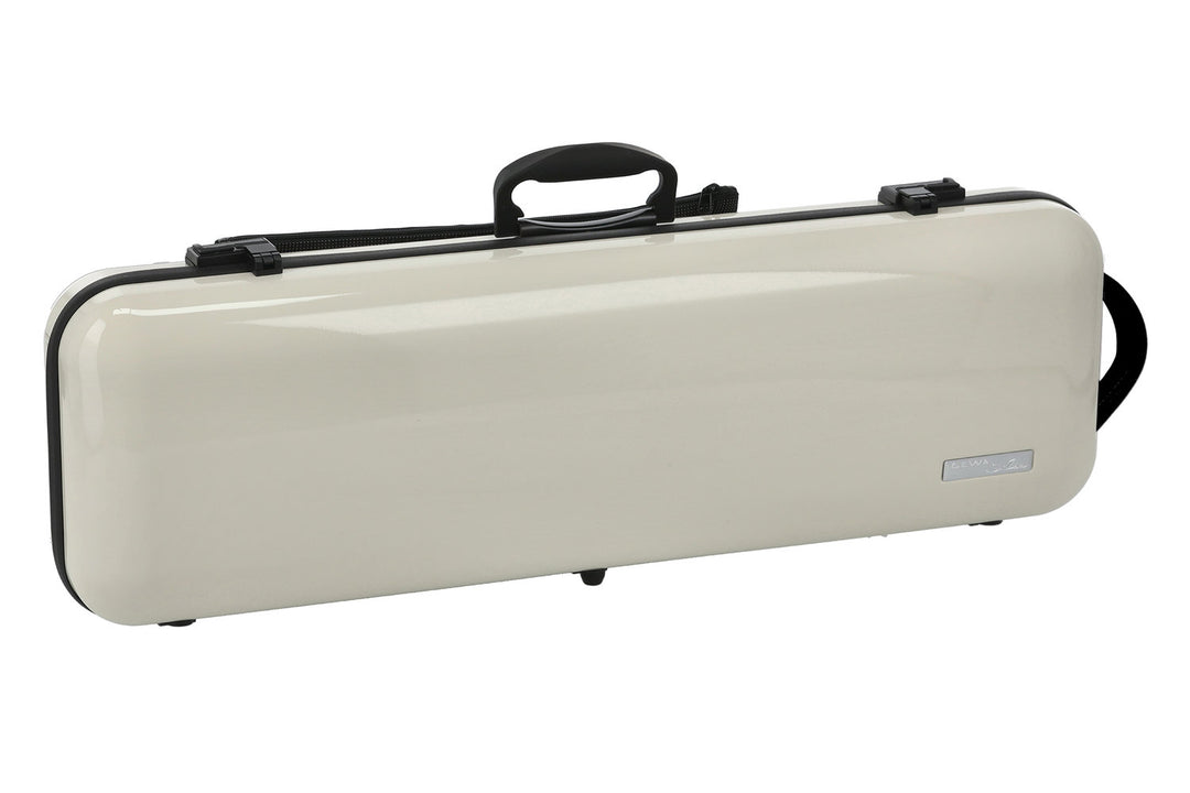 Estuche de Violines GEWA Air 2.1 - Beige de alto brillo (con asa lateral)