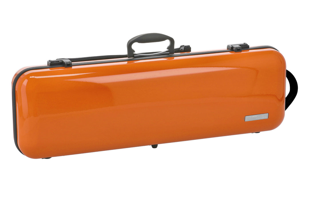 Estuche de violín GEWA Air 2.1 - Orange highgloss (with side handle)