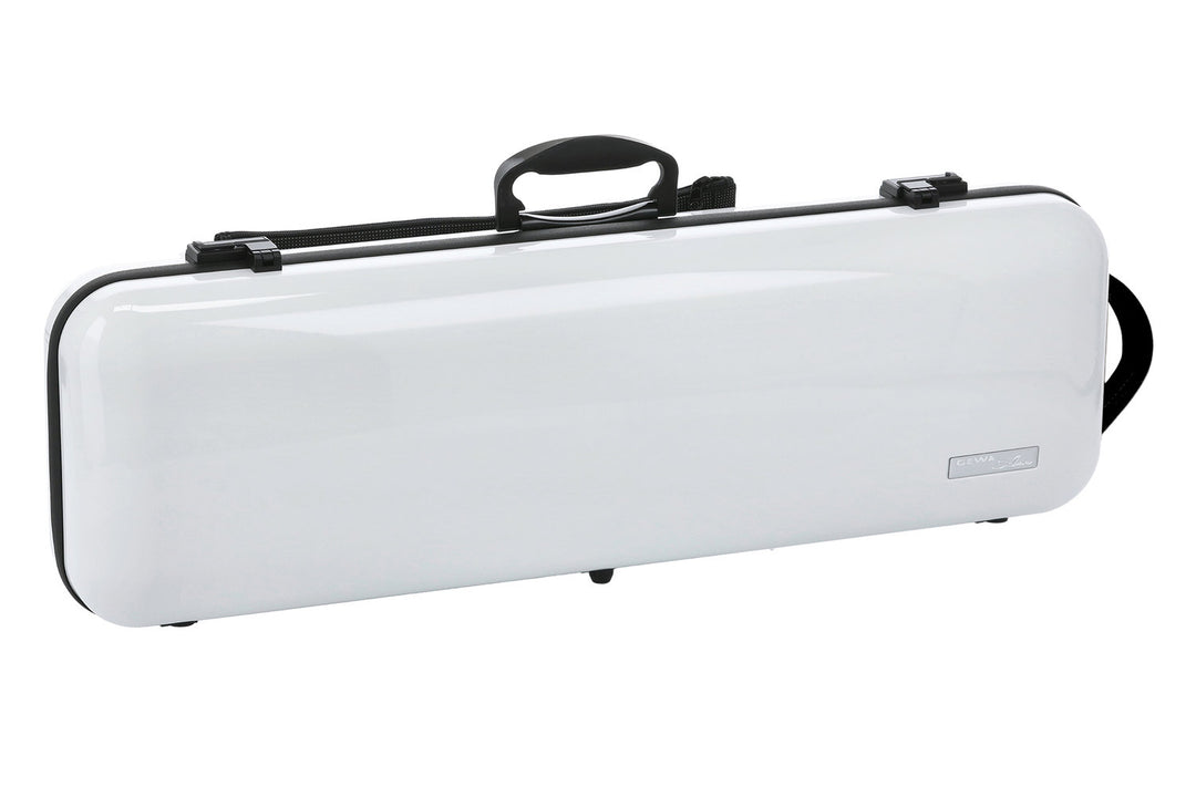 GEWA Estuche de Violines Air 2.1 - White alto brillo (con asa lateral)