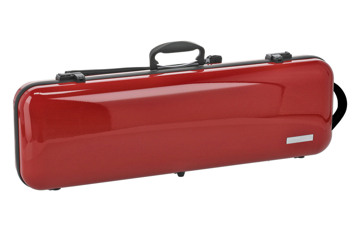GEWA Violin case Air 2.1 - Red highgloss (with side handle)