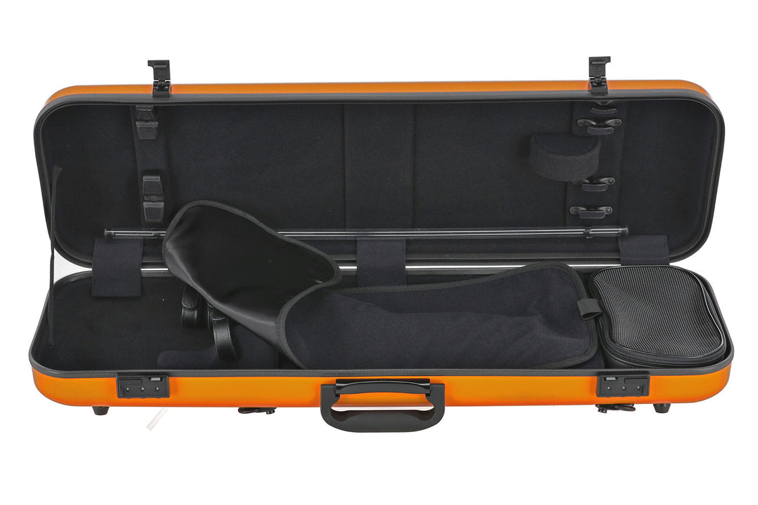 GEWA Estuche de Violines Air 2.1 - Naranja de alto brillo
