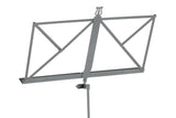 GEWA Music Stand - P/U20 plateado (MUS-10SI)