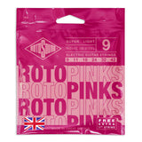 Cuerdas para guitarra eléctrica Rotosound Roto Pinks R9 9-42
