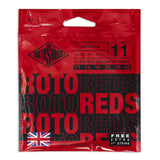 Cuerdas para guitarra eléctrica Rotosound Roto Reds R11 11-48