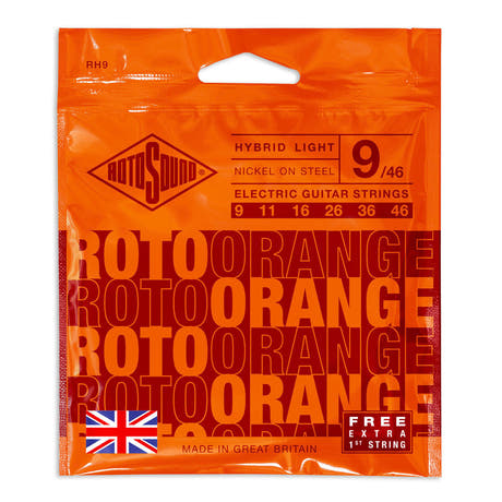 Rotosound Roto Orange RH9 cuerdas de guitarra eléctrica 9-46