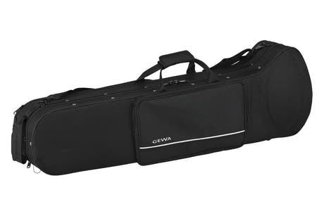 GEWA estuche moldeado para trombón, ligero, negro