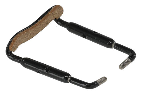 GEWA tornillo de apoyo para la barbilla de titanio para viola, 40 mm, negro mate