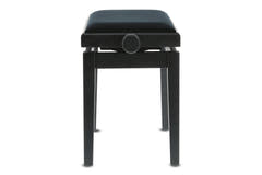 GEWA Banco de piano Deluxe - Black mate (asiento Black)