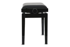 Banqueta de piano GEWA Piano bench Deluxe Vinyl - Black highgloss (Seat black)