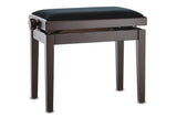 GEWA Piano bench Deluxe - Rosewood matt (Seat black)
