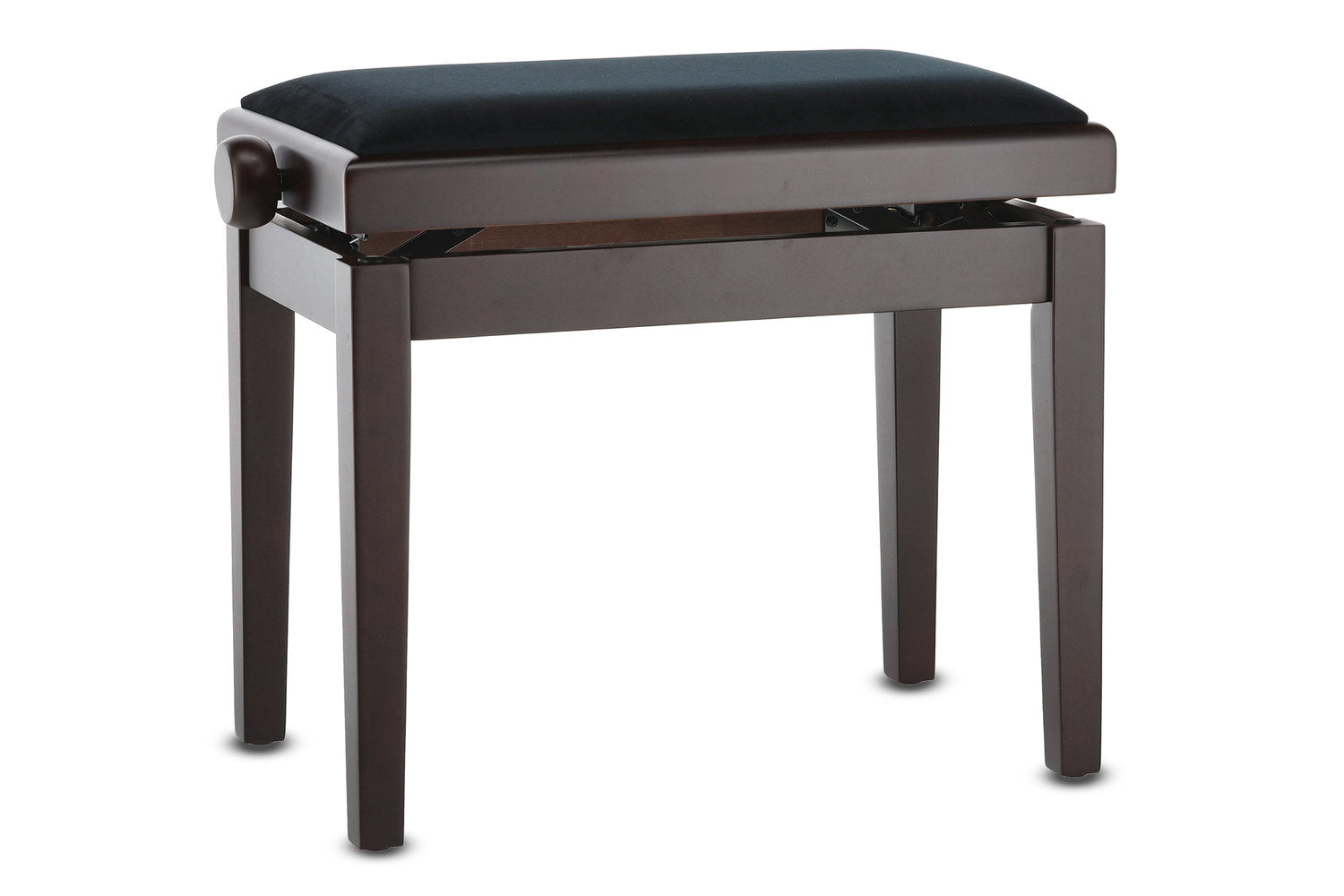 GEWA Piano bench Deluxe - Rosewood matt (Seat black)
