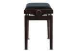 GEWA Piano bench Deluxe - Rosewood matt (Seat black)