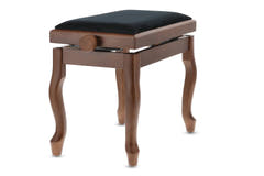 GEWA Banco de piano Deluxe Classic - Walnut matt