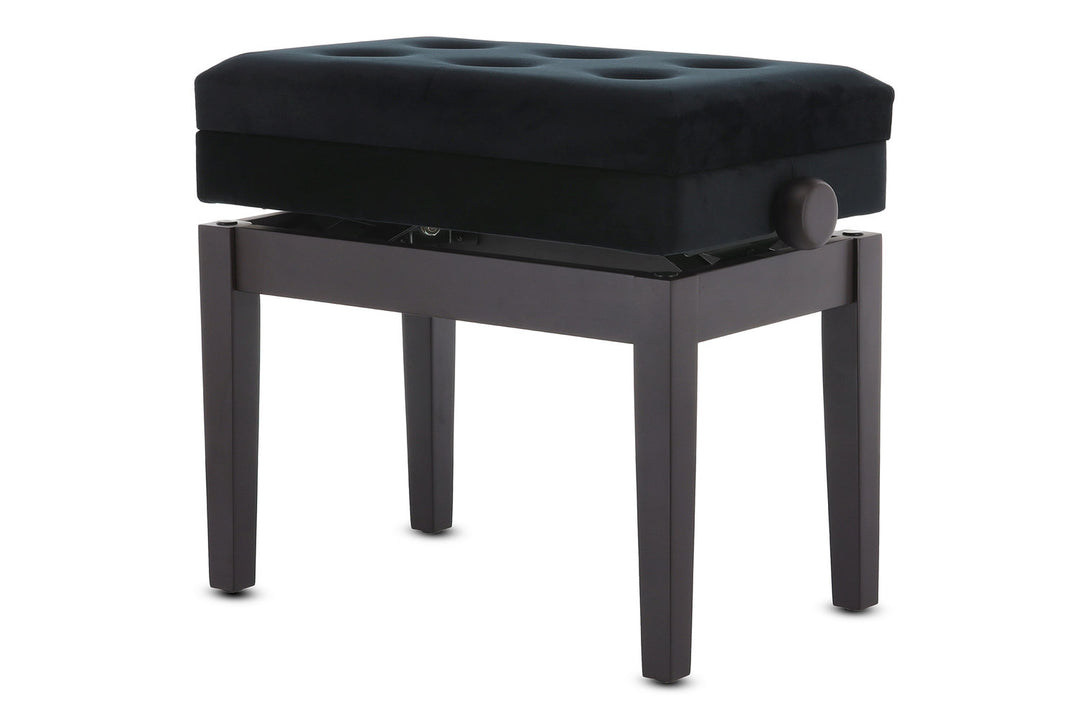GEWA Banco de piano Deluxe con compartimento - Rosewood mate