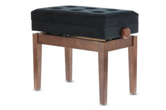 GEWA Banco de piano Deluxe con compartimento - Walnut matt