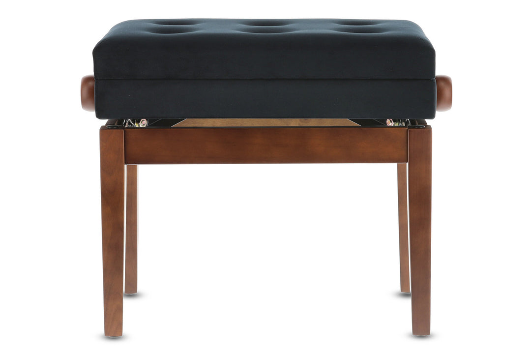GEWA Banco de piano Deluxe con compartimento - Walnut matt