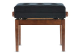 GEWA Piano bench Deluxe Compartment - Walnut matt