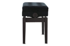 GEWA Banco de piano Deluxe con compartimento - Rosewood mate