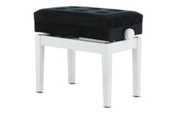 GEWA Banco de piano Deluxe Compartment - White matt
