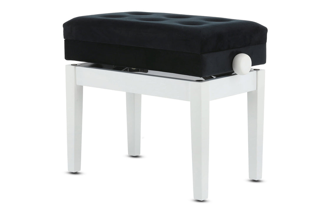 GEWA Banco de piano Deluxe Compartment - White matt