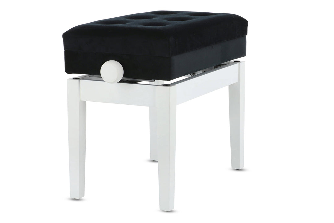 GEWA Banco de piano Deluxe Compartment - White matt