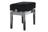 GEWA Piano bench Deluxe Compartment - Black highgloss
