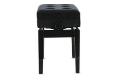 GEWA Piano bench Compartimento Deluxe - Black alto brillo