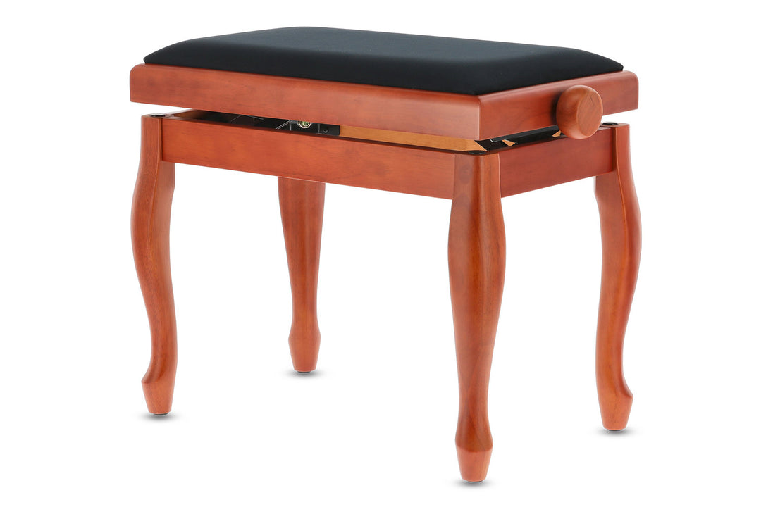 GEWA Banqueta de piano Deluxe Classic - Cerezo mate