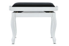 GEWA Banco de piano Deluxe Classic - White highgloss