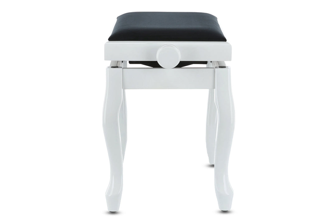 GEWA Banco de piano Deluxe Classic - White highgloss