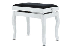 GEWA Banco de piano Deluxe Classic - White highgloss