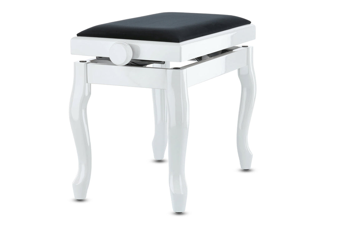 GEWA Banco de piano Deluxe Classic - White highgloss