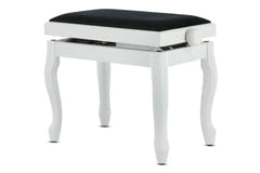GEWA banco de piano Deluxe Classic - White mate