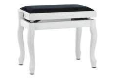 GEWA banco de piano Deluxe Classic - White mate