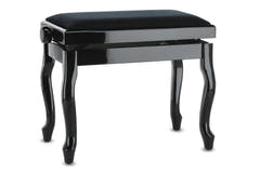GEWA banqueta de piano Deluxe Classic - Black highgloss