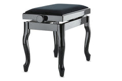 GEWA banqueta de piano Deluxe Classic - Black highgloss